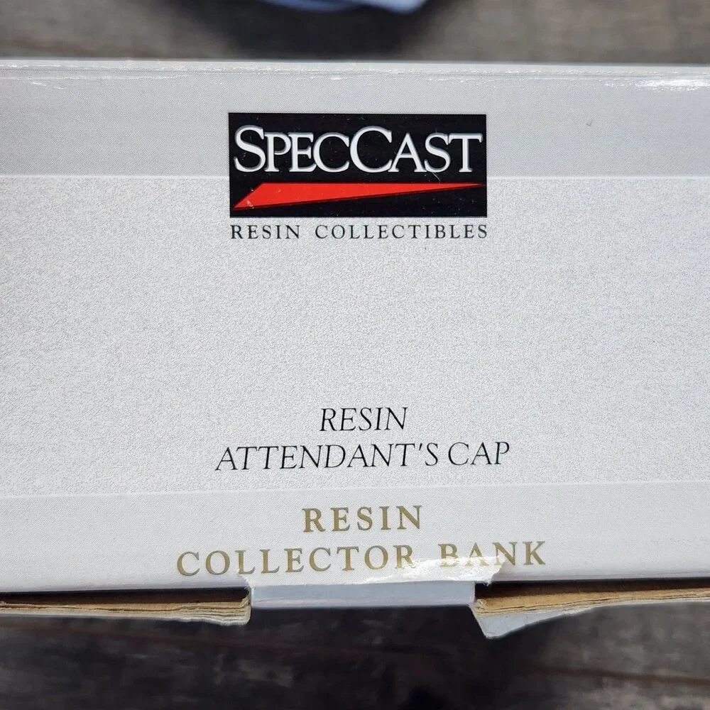 Vintage Texaco Attendants Cap Collector Bank In Box 1998